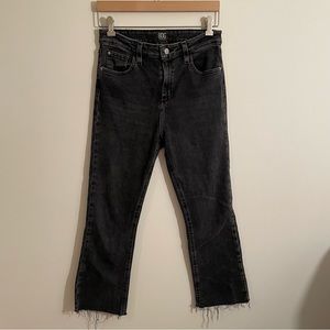 Urban Outfitters high rise kick flare cropped jean